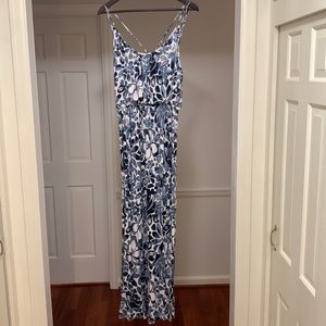 Loft floral maxi dress.